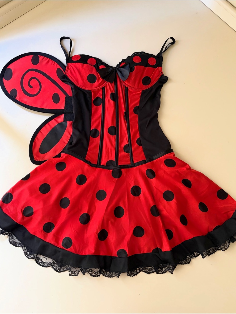 Vintage 2000s Ladybug Halloween Costume